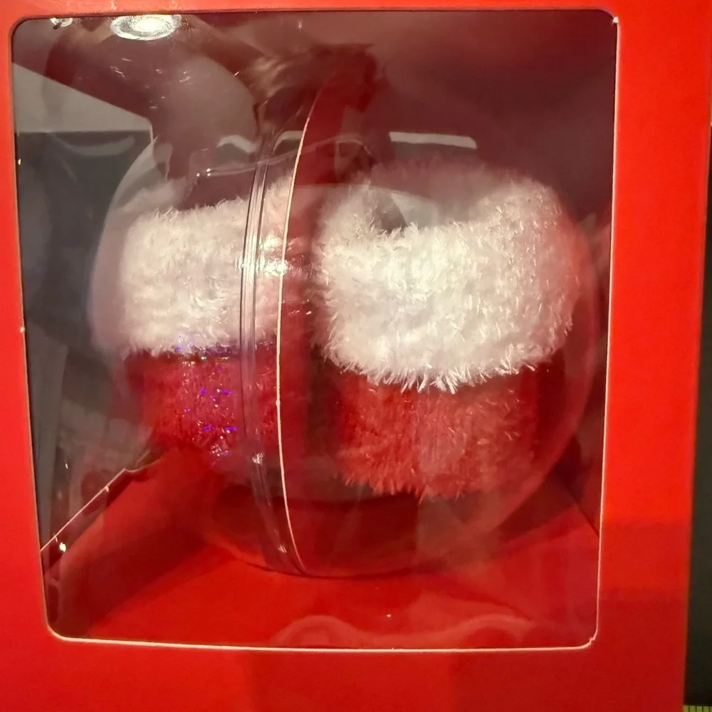 Nike Infant Booties in Red “ornament” NIB
